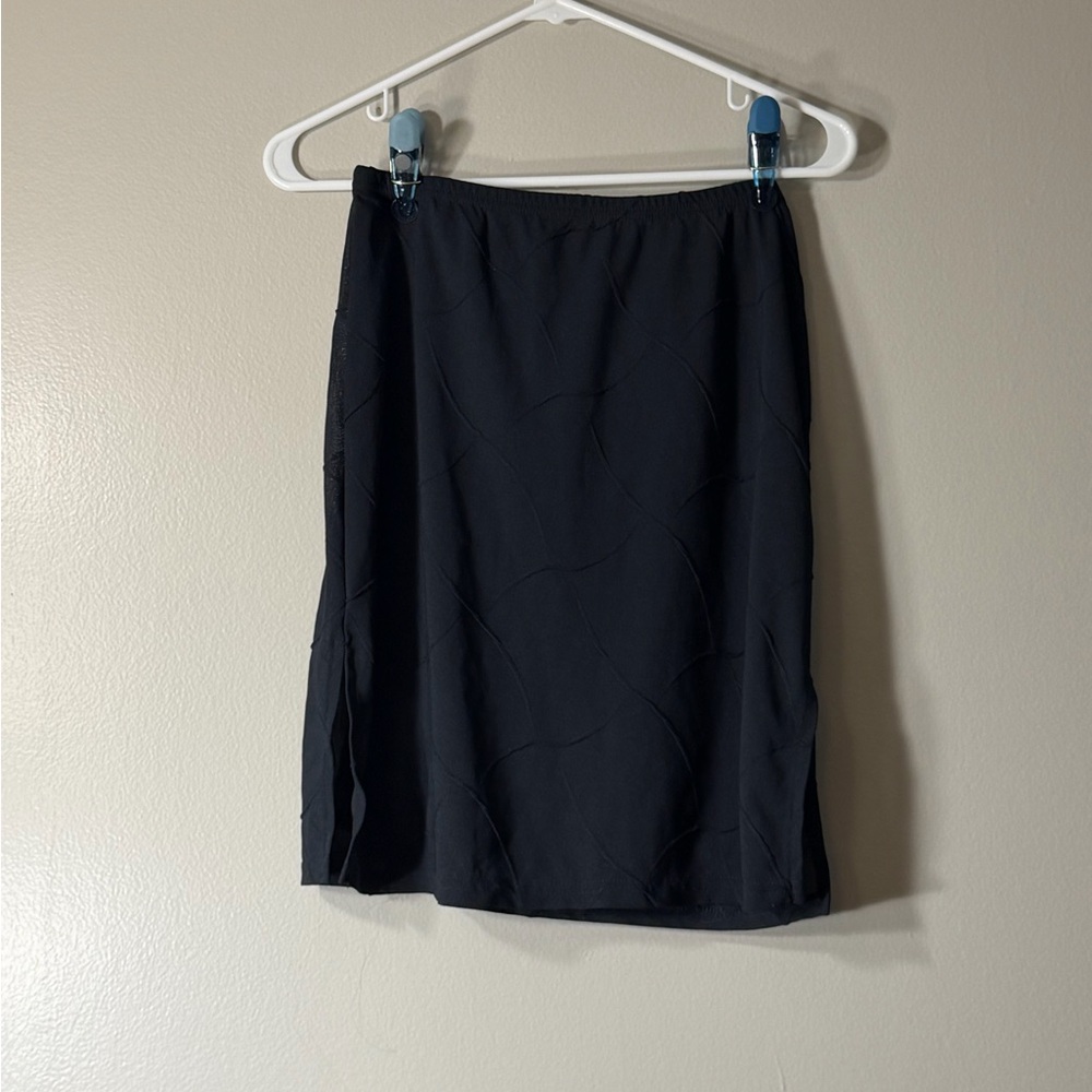 Chic Black Pencil Skirt